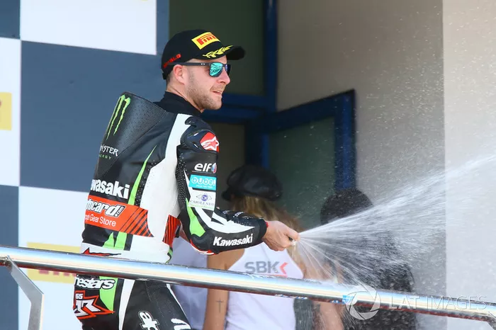 Podium: Jonathan Rea, Kawasaki Racing