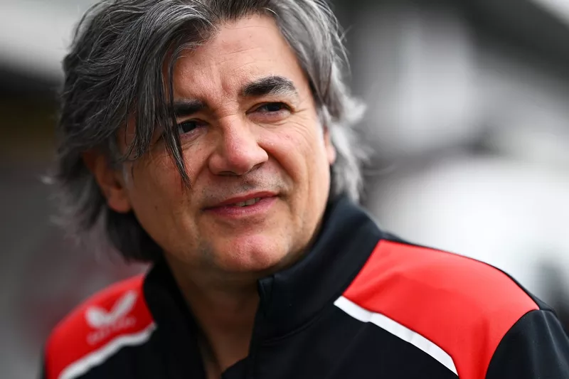 Francesco Nenci, ingénieur en chef de course de l'écurie Haas F1