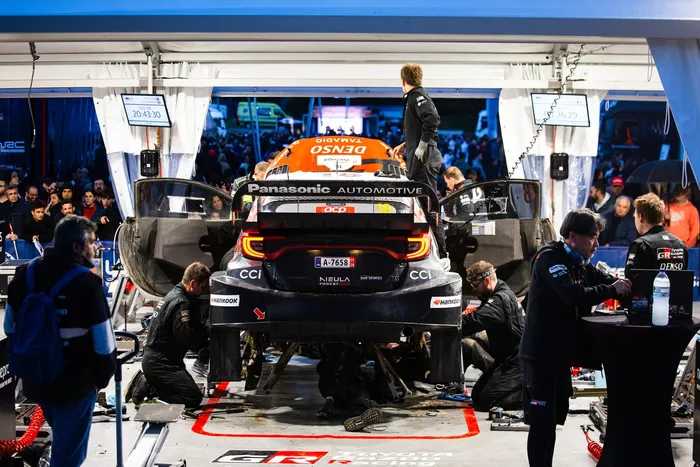 Toyota Gazoo Racing WRT service park