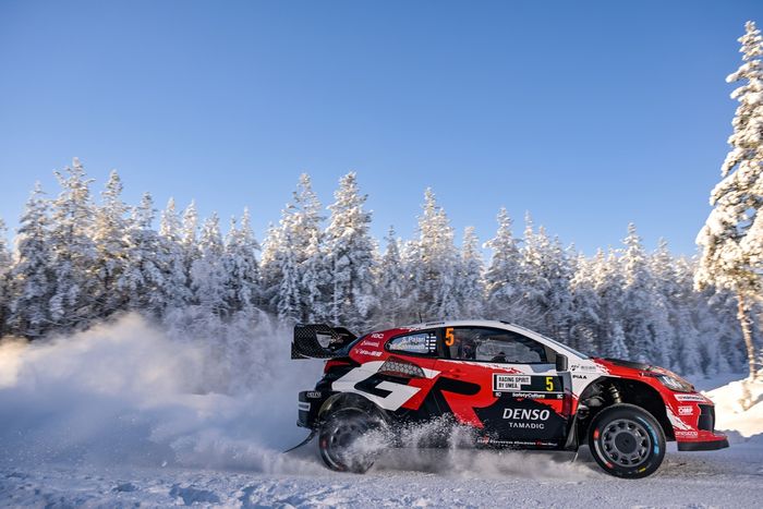 Sami Pajari, Marko Salminen, Toyota Gazoo Racing WRT2 Toyota GR Yaris Rally1