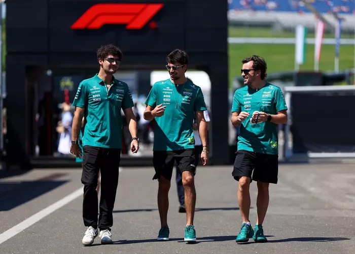 Lance Stroll, Aston Martin Racing, Fernando Alonso, Aston Martin Racing