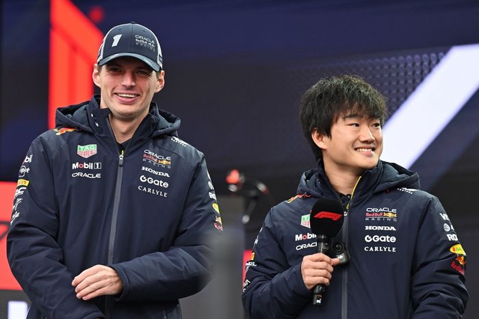 Max Verstappen, Red Bull Racing, Yuki Tsunoda, Red Bull Racing Team