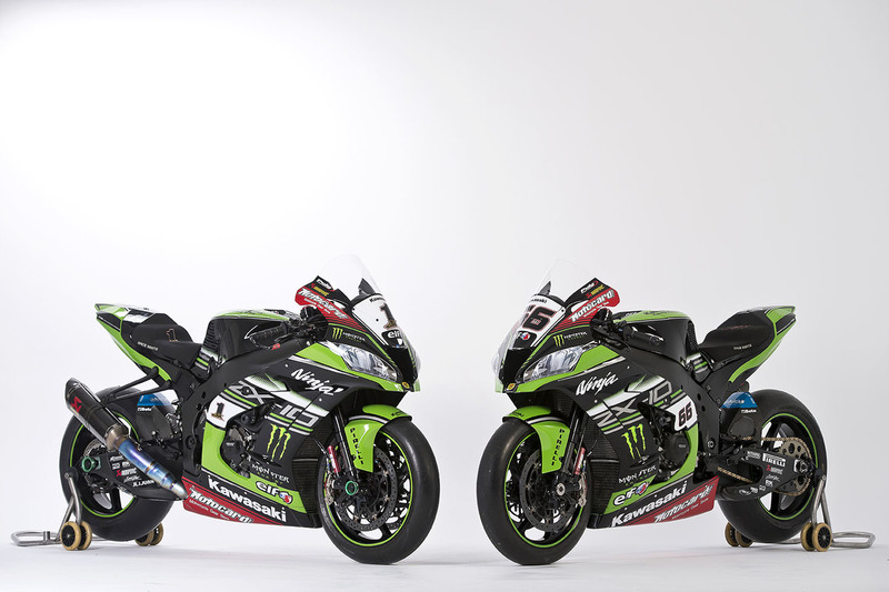 Le moto di Jonathan Rea, Tom Sykes, Kawasaki Racing, Ninja ZX-10RR