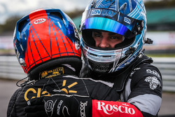 Le vainqueur Pietro Fittipaldi, Lotus, le troisième Roy Nissany, RP Motorsport