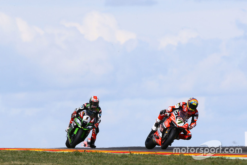 Chaz Davies, Ducati Team, Jonathan Rea, Kawasaki Racing