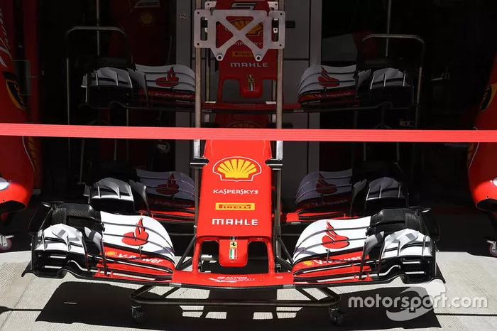 Ferrari SF70H neus en voorvleugel