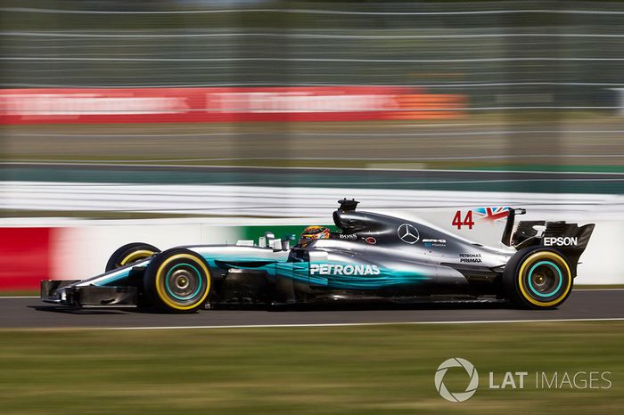  Lewis Hamilton, Mercedes AMG F1 W08