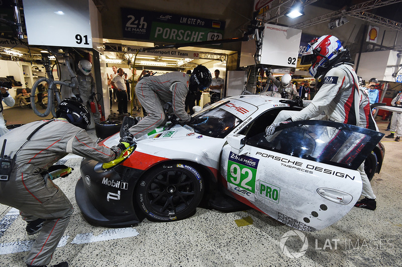 #92 Porsche Team Porsche 911 RSR: Michael Christensen, Kevin Estre, Dirk Werner
