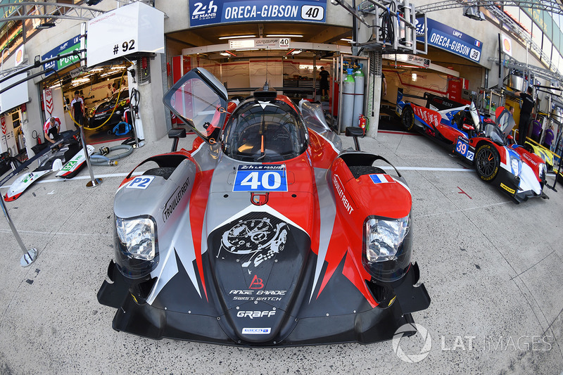 №40 Graff Racing Oreca 07 Gibson: Энцо Джибберт, Эрик Труайе, Джеймс Уинсло