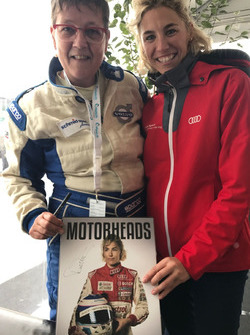 Frauenpower: Teilnehmerin Babs Gyger präsentierte das Buch „Motorheads“
