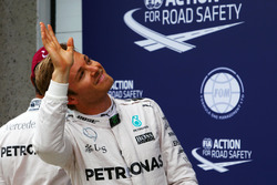 Nico Rosberg, Mercedes AMG F1 nel parco chiuso