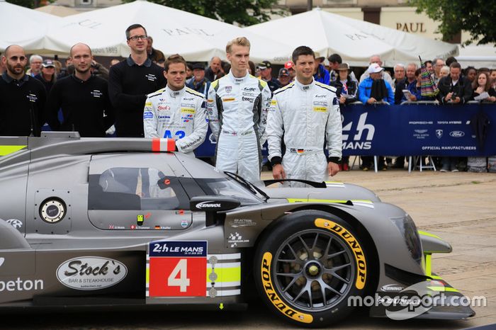 #4 ByKolles Racing CLM P1/01: Simon Trummer, Pierre Kaffer, Oliver Webb