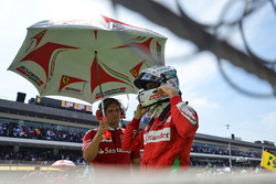 Sebastian Vettel, Ferrari sur la grille