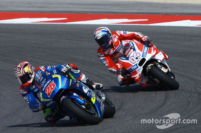 Maverick Viñales, Team Suzuki Ecstar MotoGP, Andrea Dovizioso, Ducati Team