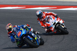Maverick Viñales, Team Suzuki Ecstar MotoGP; Andrea Dovizioso, Ducati Team