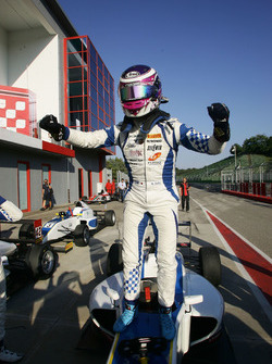 Race 3 winner Marino Sato, Vincenzo Sospiri Racing