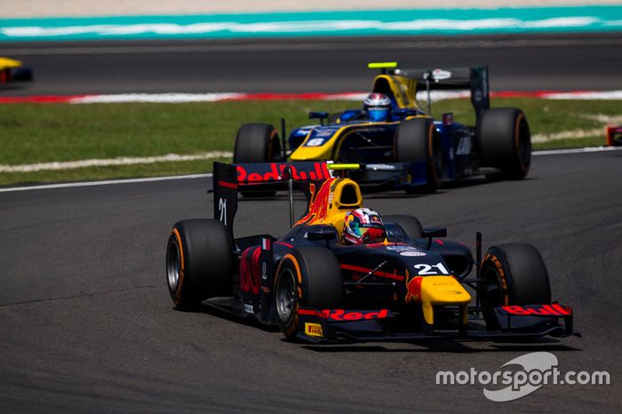 Pierre Gasly, PREMA Racing y Nicholas Latifi, DAMS
