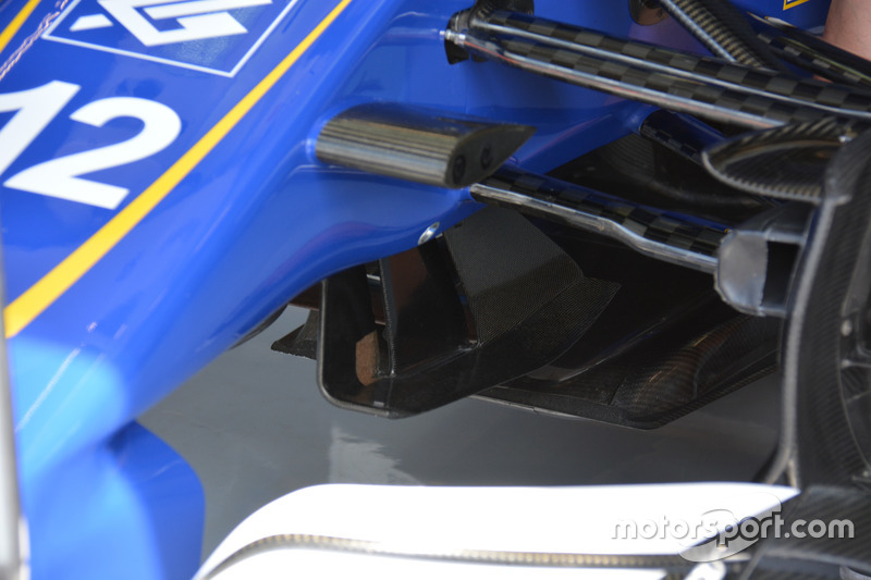 Sauber C38, dettaglio