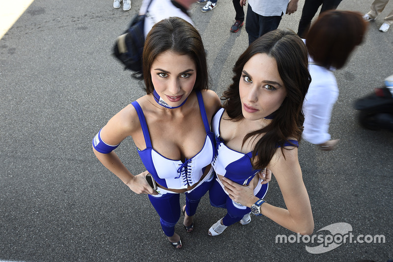 Lovely grid girls