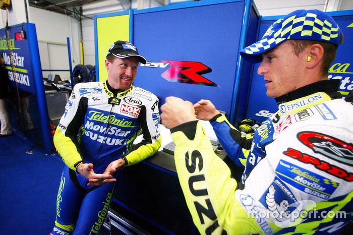 Kenny Roberts Jr., Team Suzuki and Sete Gibernau, Team Suzuki