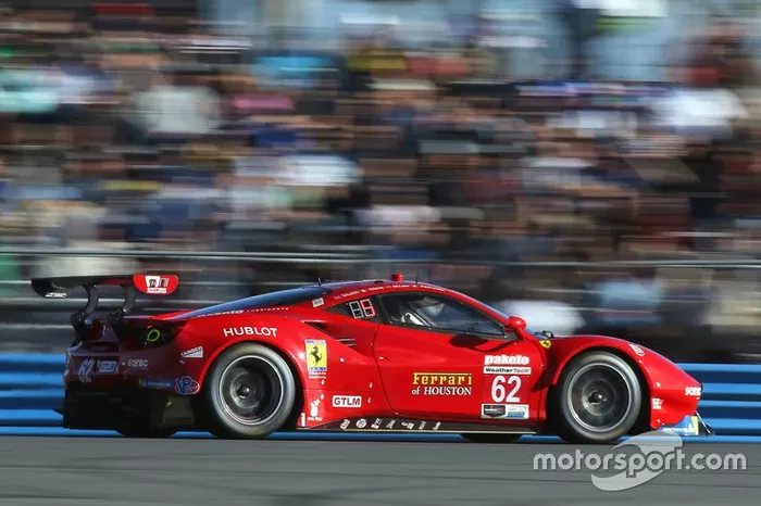 #62 Risi Competizione Ferrari 488 GTE: Davide Rigon, Miguel Molina, Alessandro Pier Guidi, James Calado