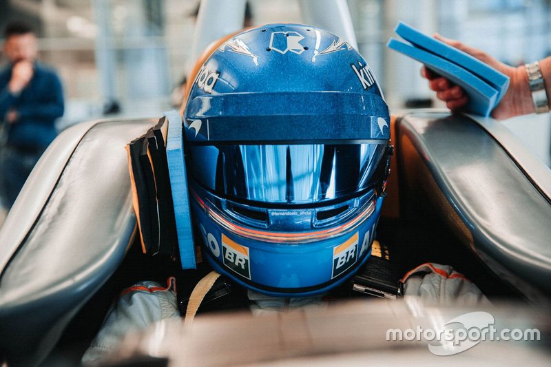 Fernando Alonso üléspróbája