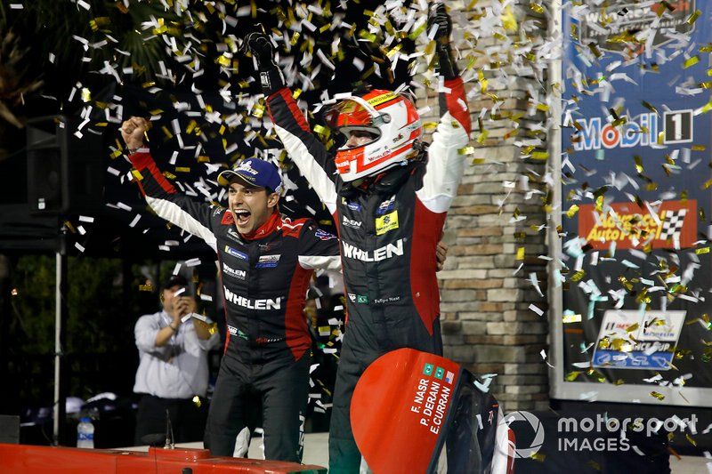 Ganadores #31 Action Express Racing Cadillac DPi: Felipe Nasr, Eric Curran, Pipo Derani