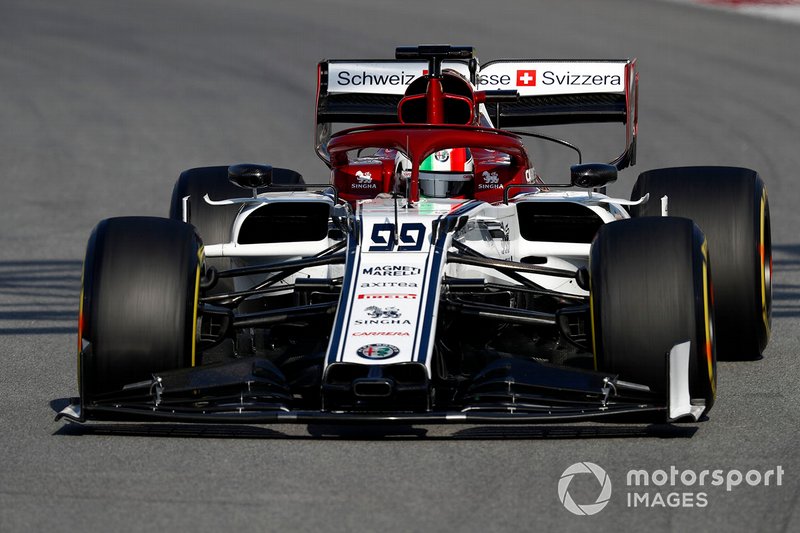 Antonio Giovinazzi, Alfa Romeo Racing C38