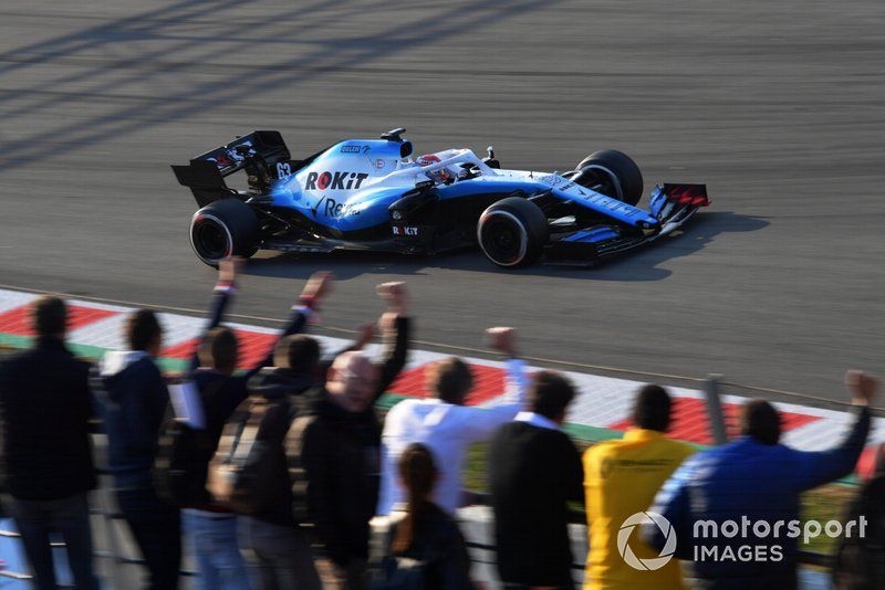 19º George Russell, Williams FW42, , 1:18.130 (Neumáticos C5, día 7)