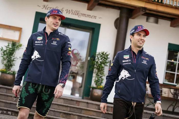 Max Verstappen y Sergio Perez, Red Bull Racing