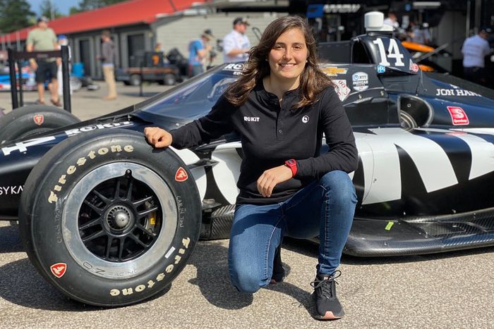 Tatiana Calderón, AJ Foyt Racing