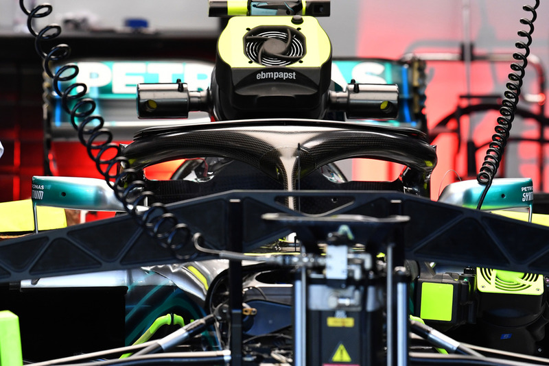 Halo на Mercedes F1 W09