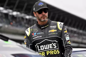 Jimmie Johnson, Hendrick Motorsports, Chevrolet Camaro Lowe's for Pros