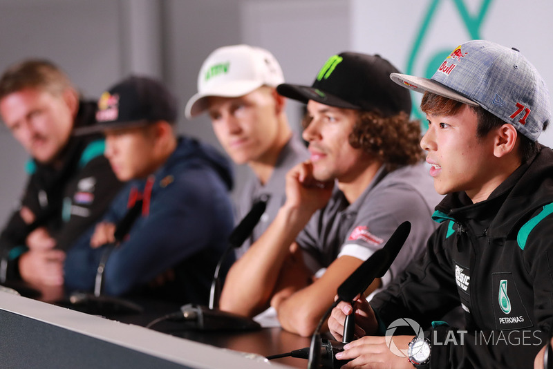 Petronas Yamaha Sepang Racing conferencia de prensa