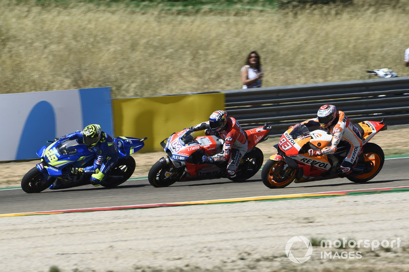 Марк Маркес, Repsol Honda Team, Андреа Янноне, Team Suzuki MotoGP, Андреа Довіціозо, Ducati Team