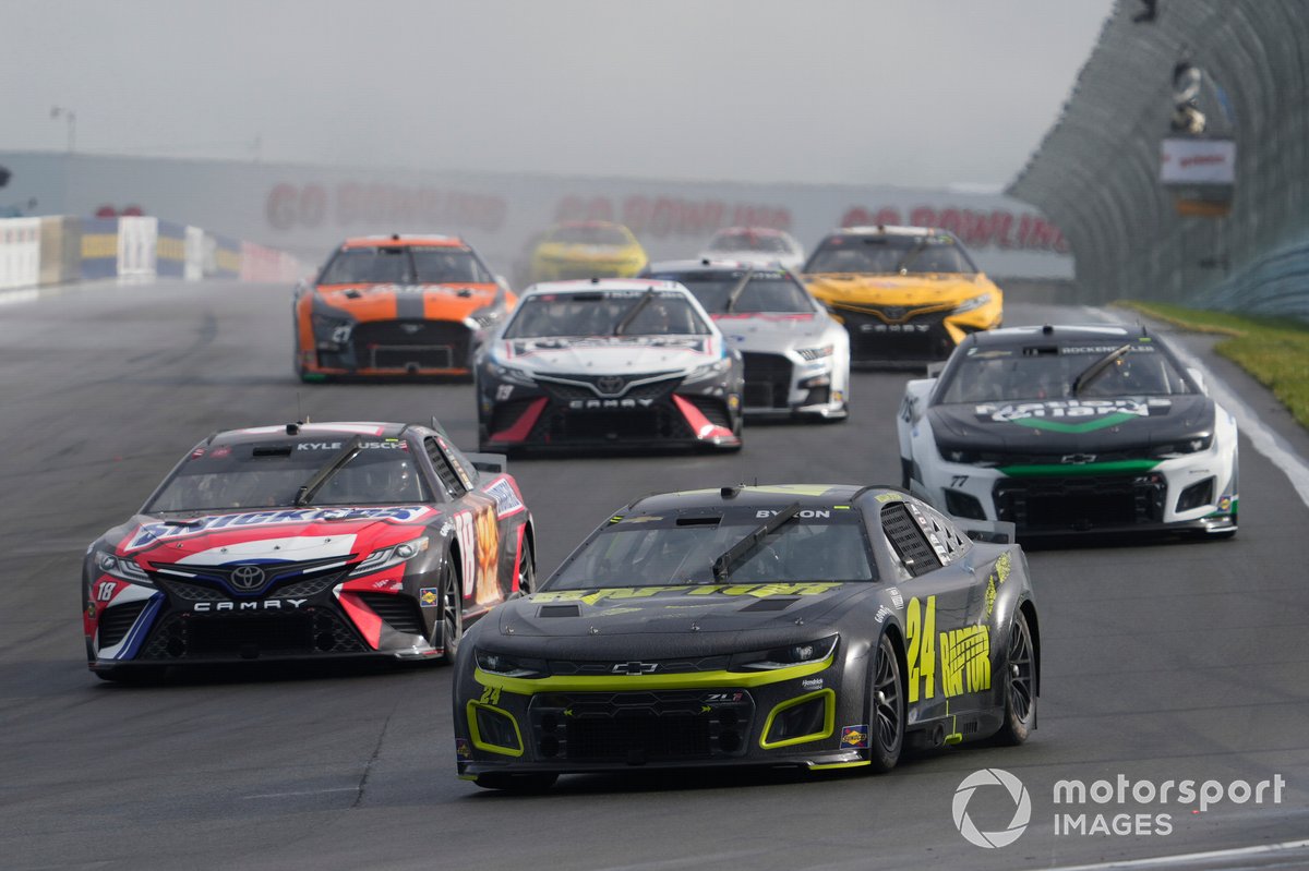 NASCAR-Action in Watkins Glen