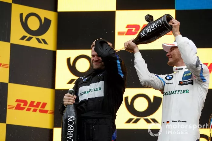 Podio: Marco Wittmann, ganador de la carrera, BMW Team RMG