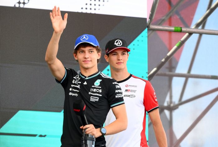 Oliver Bearman, Haas F1 Team, Andrea Kimi Antonelli, Mercedes