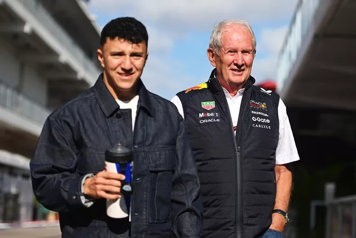 Isack Hadjar, Racing Bulls Team, Helmut Marko, Red Bull Racing