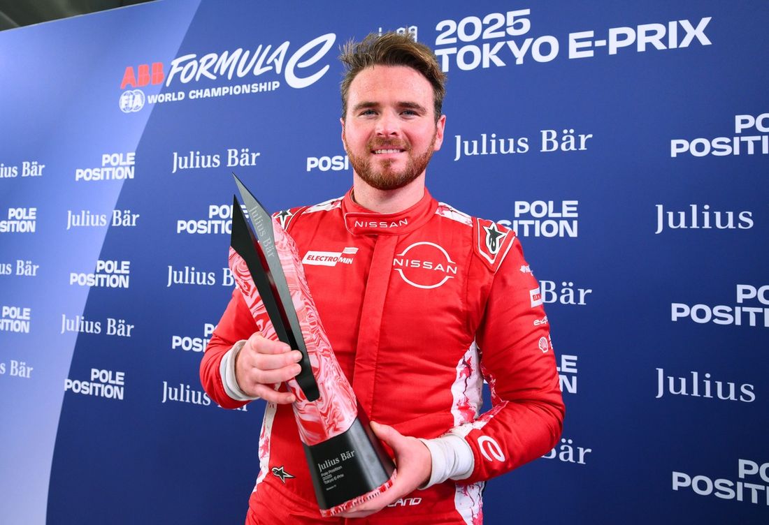 Oliver Rowland, poleman del equipo Nissan de Fórmula E
