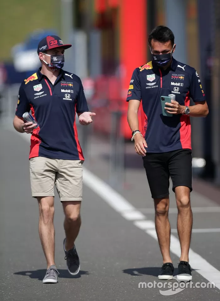 Max Verstappen, Red Bull Racing, Alex Albon, Red Bull Racing