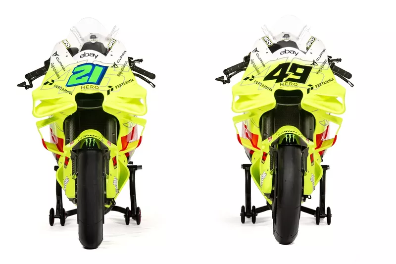 Vélo de l'équipe VR46 Racing Team