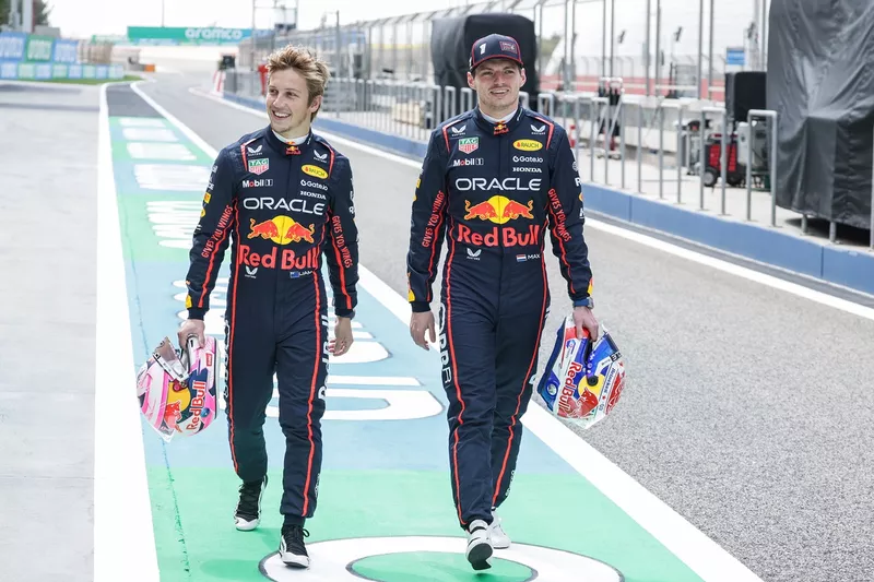 リアム・ローソン, マックス・フェルスタッペン, レッドブル・レーシング