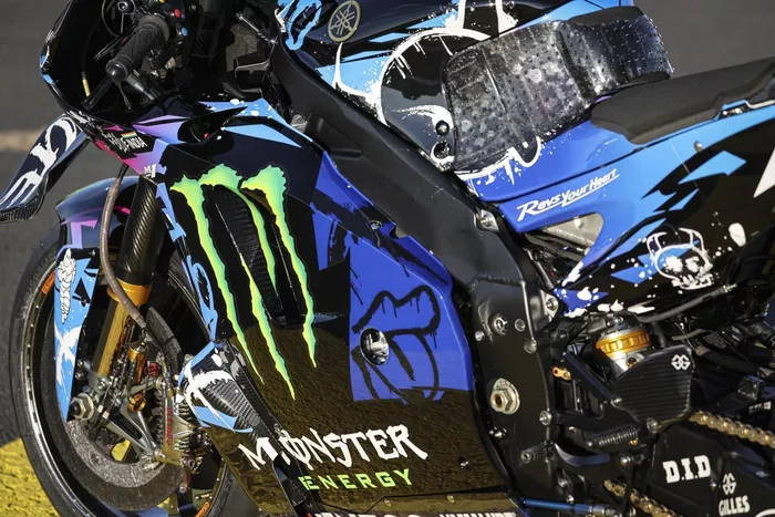 Fabio Quartararo, Yamaha Factory Racing, decoración especial
