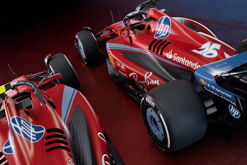 Ferrari SF-24, livrée du GP de Miami 
