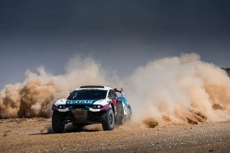 Nasser Al-Attiyah et Mathieu Baumel (Prodrive)