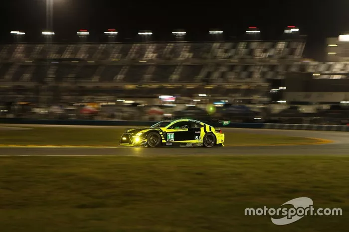 #14 AIM Vasser Sullivan Lexus RC F GT3: Jack Hawksworth, Parker Chase, Michael De Quesada, Kyle Busch