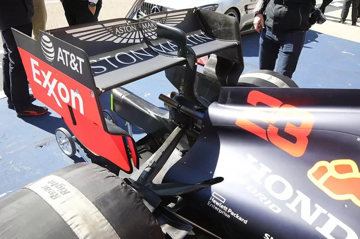 Traseira da Red Bull