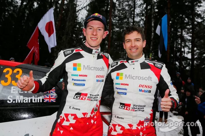 Elfyn Evans, Scott Martin, Toyota Gazoo Racing WRT Toyota Yaris WRC