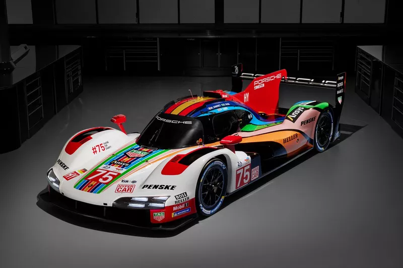 Porsche 963, Porsche Penske Motorsport, livrée pour les 24h du Mans